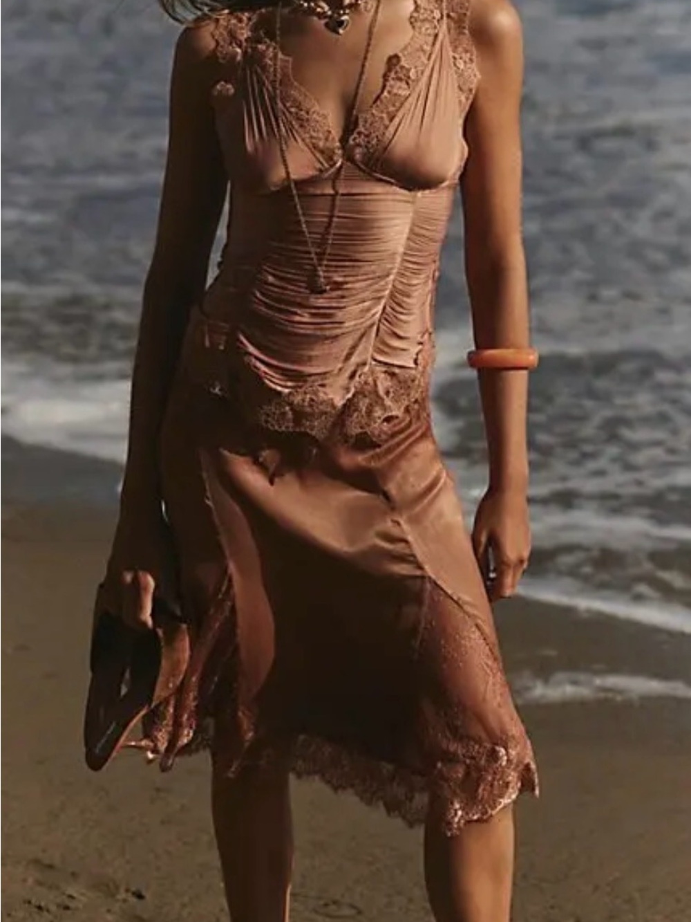 Free People Elena Lace Tank